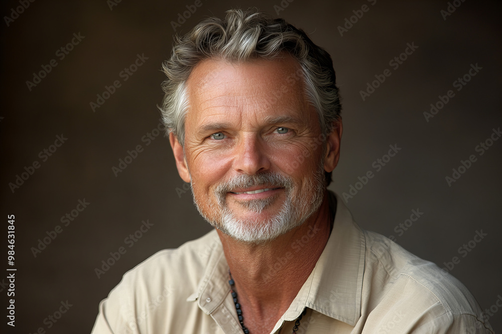 Portrait of a Middle-Aged Man Exuding Confidence and Elegance, Perfect for Professional and Lifestyle Imagery in a Casual Yet Sophisticated Setting Portrait of a Middle-Aged Man Exuding Confidence and Elegance, Perfect for Professional and Lifestyle Imagery in a Casual Yet Sophisticated Setting