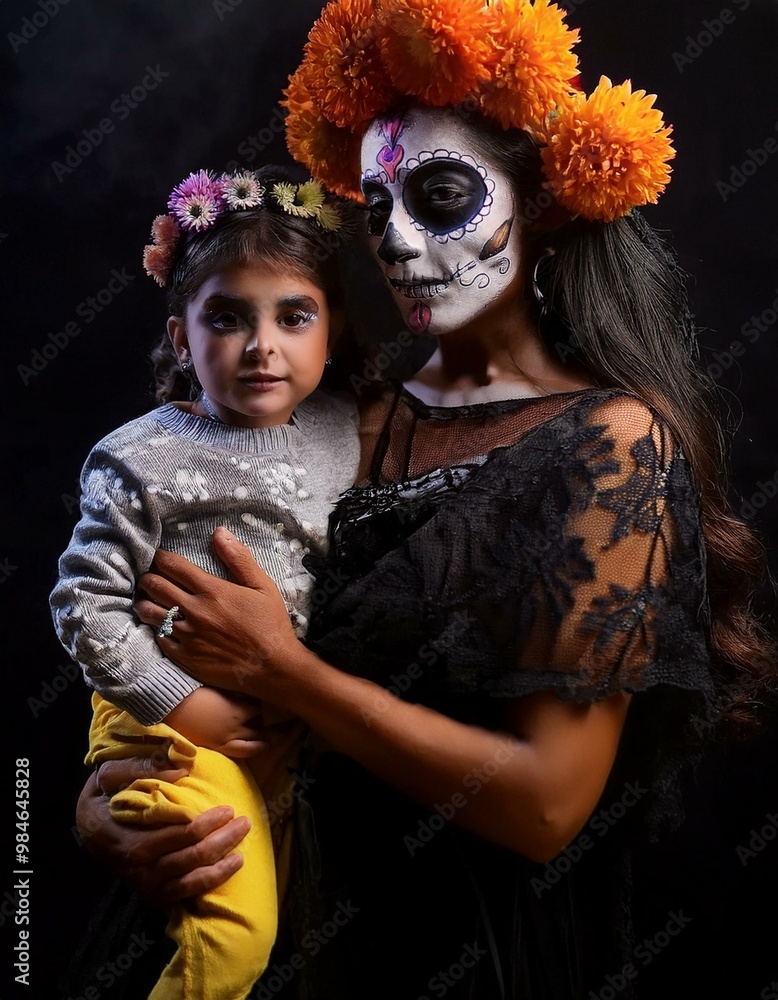 Obraz premium Día de los Muertos, portraits