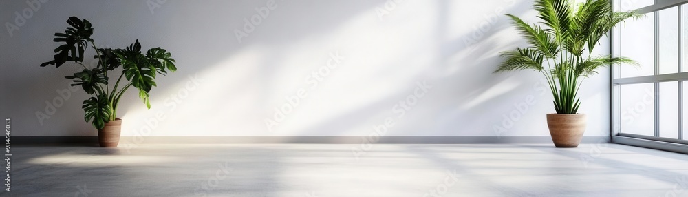 Empty white wall with a smooth texture and soft lighting A minimalistic, neutral background perfect for highlighting products, text, or design elements in various projects Empty white wall with a smooth texture and soft lighting A minimalistic, neutral background perfect for highlighting products, text, or design elements in various projects