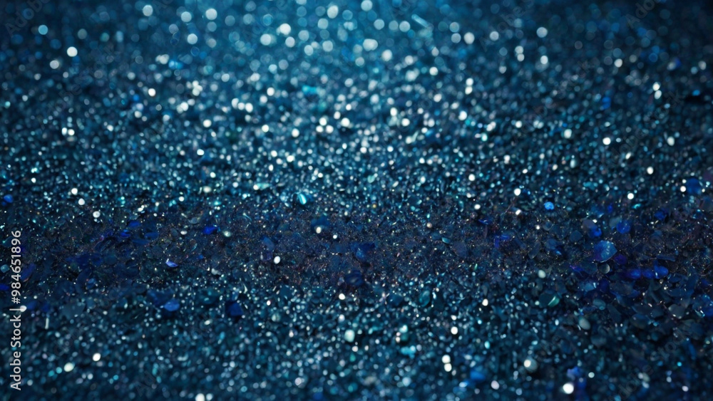 Water drops on blue background Water drops on blue background