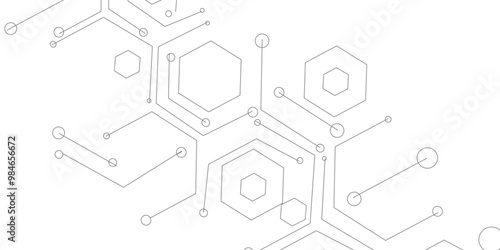 Abstract white and black background with hexagons . Hexagonal Background Luxury White Pattern seamless bright white abstract honeycomb background 3D Futuristic abstract geometric mesh cell texture.