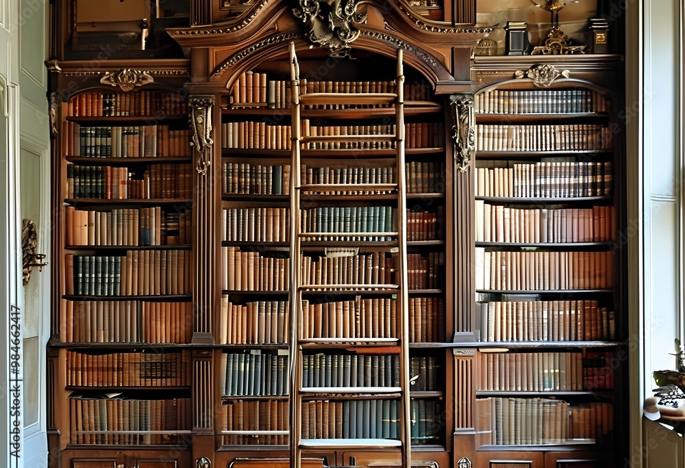 Obraz premium bookcase