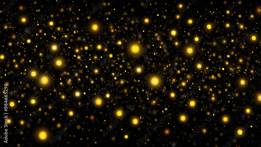 Luxury golden abstract glittering dark lights Gradient background Luxury golden abstract glittering dark lights Gradient background