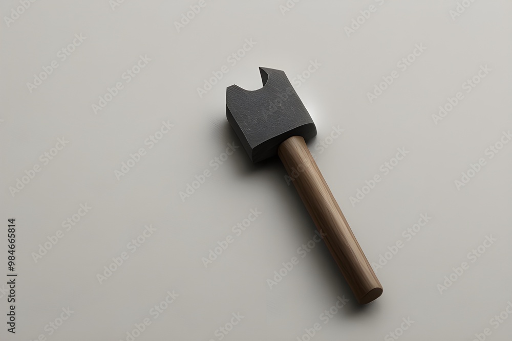 Isolated Chisel Tool on White Background Isolated Chisel Tool on White Background