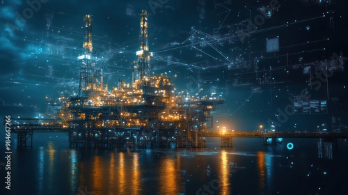 Artificial intelligence in oil and gas optimizing energy production and efficiency photo