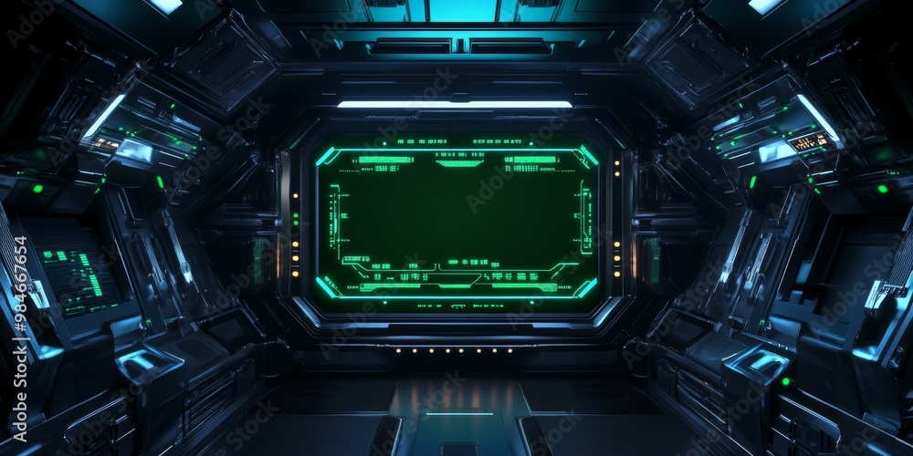 A modern cyber interface with a holographic menu and responsive control panel, designed for immersive gaming, streaming, and advanced tech displays in a captivating scifi space setting A modern cyber interface with a holographic menu and responsive control panel, designed for immersive gaming, streaming, and advanced tech displays in a captivating scifi space setting