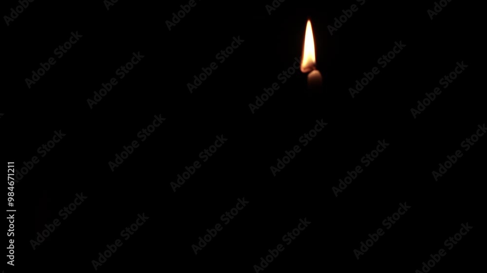 Candle Burning in Church, Restaurant, or Home Candle Burning in Church, Restaurant, or Home
