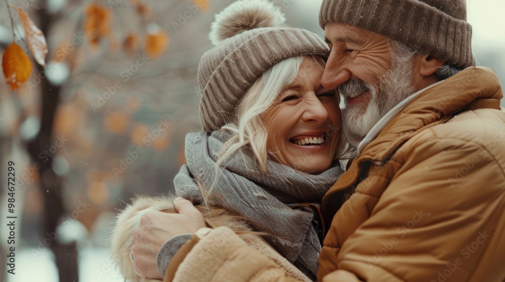 couple senior family smile and happy activity together, cuddling, warm hugs, senior or adult love, married couple, warm family. Husband and wife in love so fun in important days, celebrating couple senior family smile and happy activity together, cuddling, warm hugs, senior or adult love, married couple, warm family. Husband and wife in love so fun in important days, celebrating