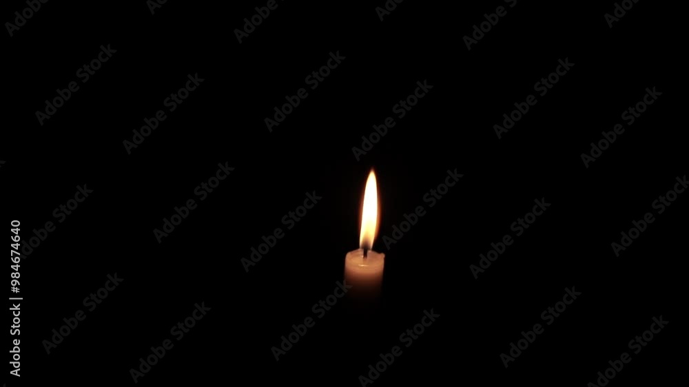 Candle Burning in Church, Restaurant, or Home Candle Burning in Church, Restaurant, or Home