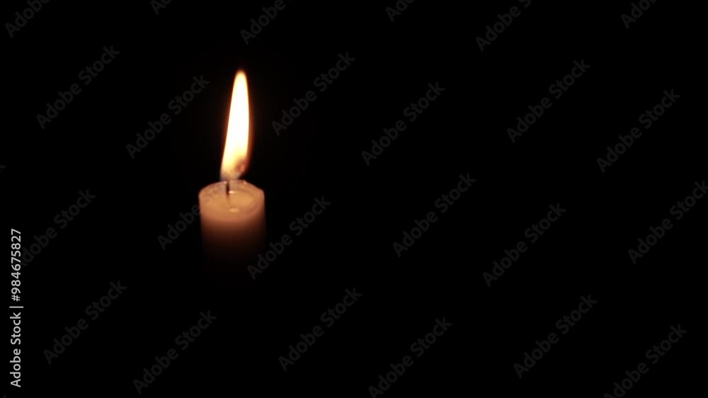 Candle Burning in Church, Restaurant, or Home Candle Burning in Church, Restaurant, or Home