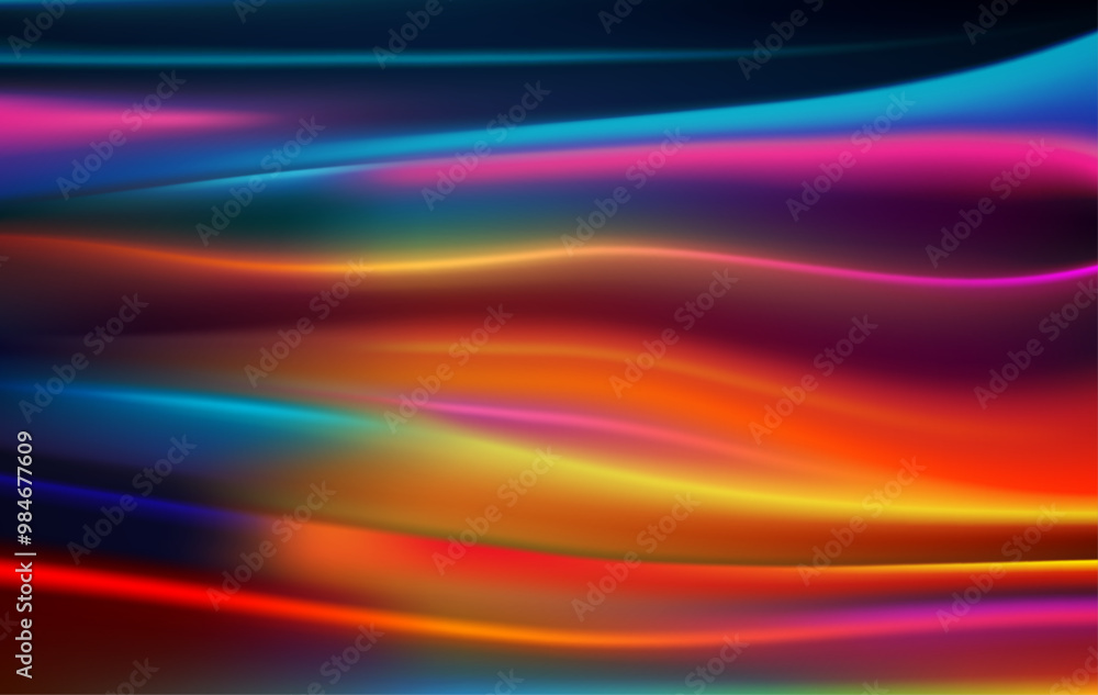 Obraz premium Vector colorful gradient trendy background abstract