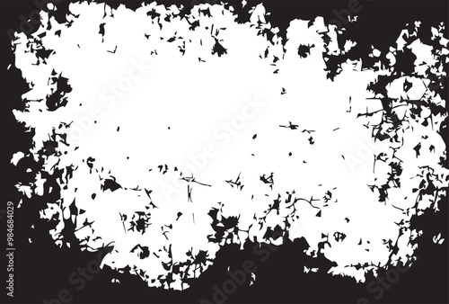 Metal texture with scratches and cracks. Image includes a effect the black and white tones.