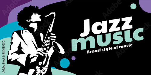 Photography The Soul of Jazz A Journey Through Sound,silhouette design of a man playing the