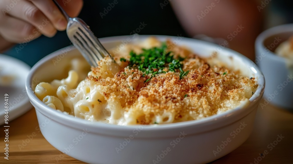 Delicious Homemade Macaroni and Cheese Dish Delicious Homemade Macaroni and Cheese Dish