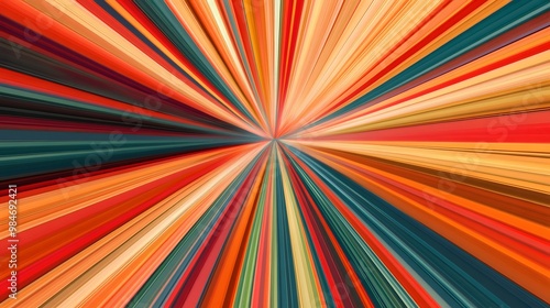 Abstract starburst pattern