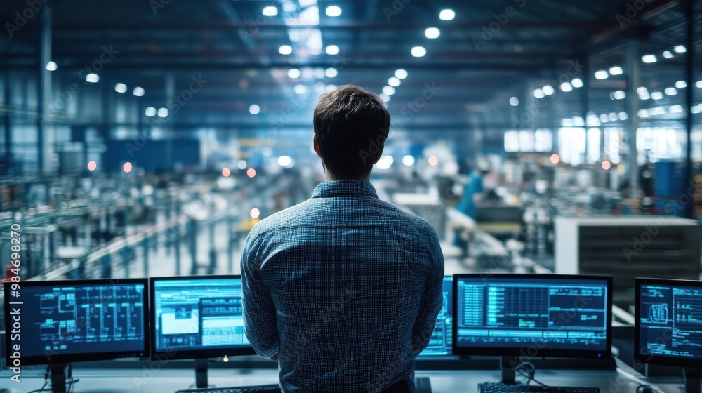 Monitoring the Production Line in a Modern Manufacturing Facility Monitoring the Production Line in a Modern Manufacturing Facility