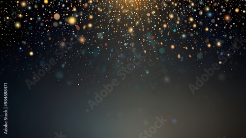 Abstract bokeh background for christmas