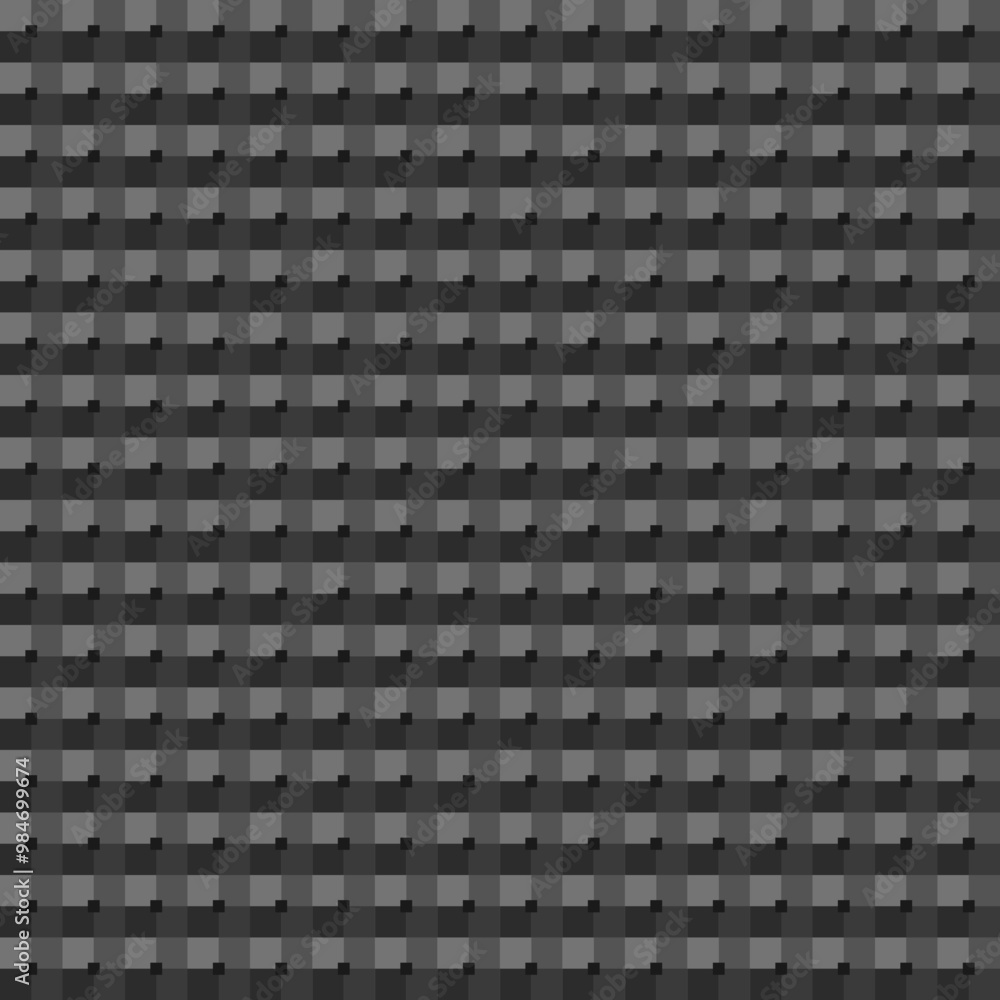 A seamless dark gray checkered pattern with a balanced geometric design - unique background design pattern. A seamless dark gray checkered pattern with a balanced geometric design - unique background design pattern.