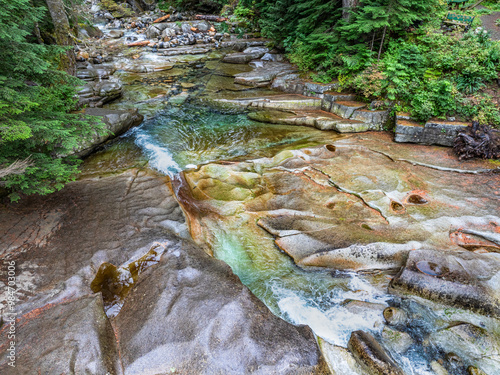 Drone Above Denny Creek  7 photo