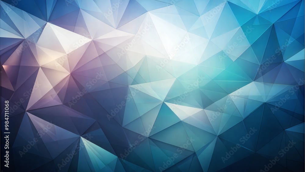 Abstract triangular background with gradient shades of blue and purple Abstract triangular background with gradient shades of blue and purple