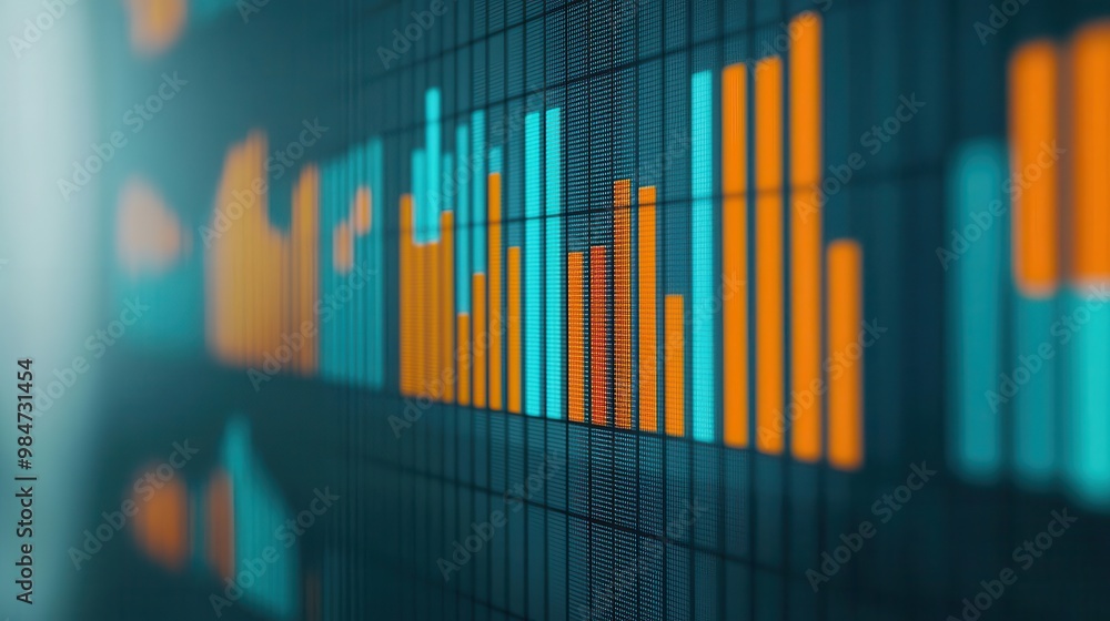 Close-up of a competitive analysis board with different products positioned in a matrix, Product Positioning, Market Analysis Close-up of a competitive analysis board with different products positioned in a matrix, Product Positioning, Market Analysis