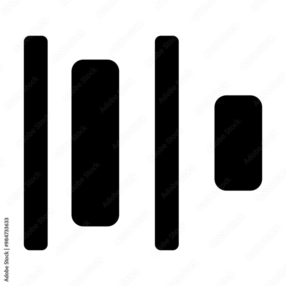 Horizontal Distribute Left Icon Horizontal Distribute Left Icon
