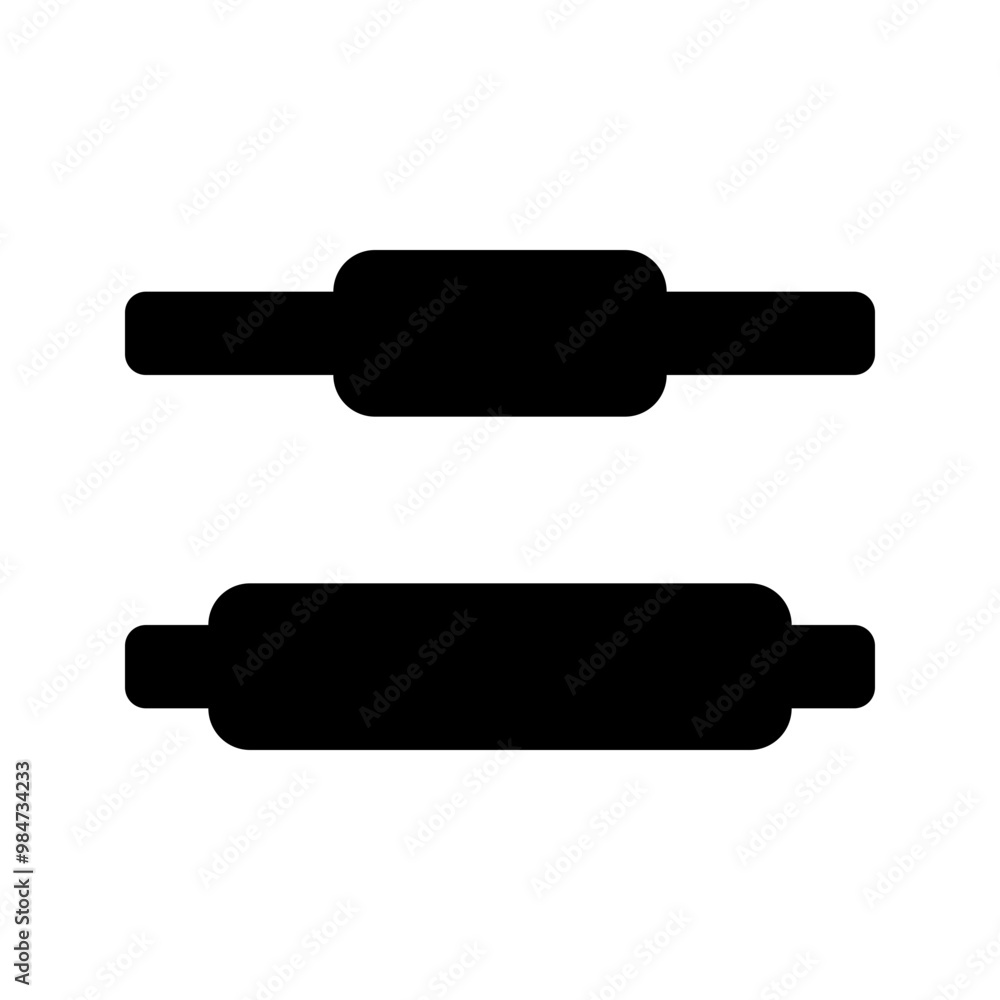 Vertical Distribute Center Icon Vertical Distribute Center Icon
