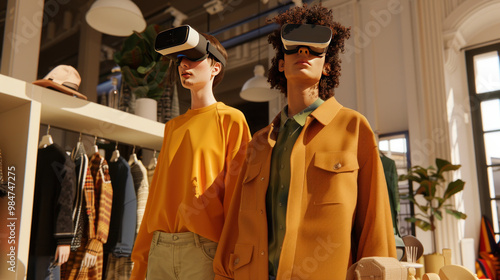 Wallpaper Mural A lifestyle brand that creates digital clothing for avatars in virtual reality, allowing people to express their style in a world where physical limitations don't exist Torontodigital.ca