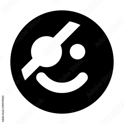 Emoji Eyepatch Icon