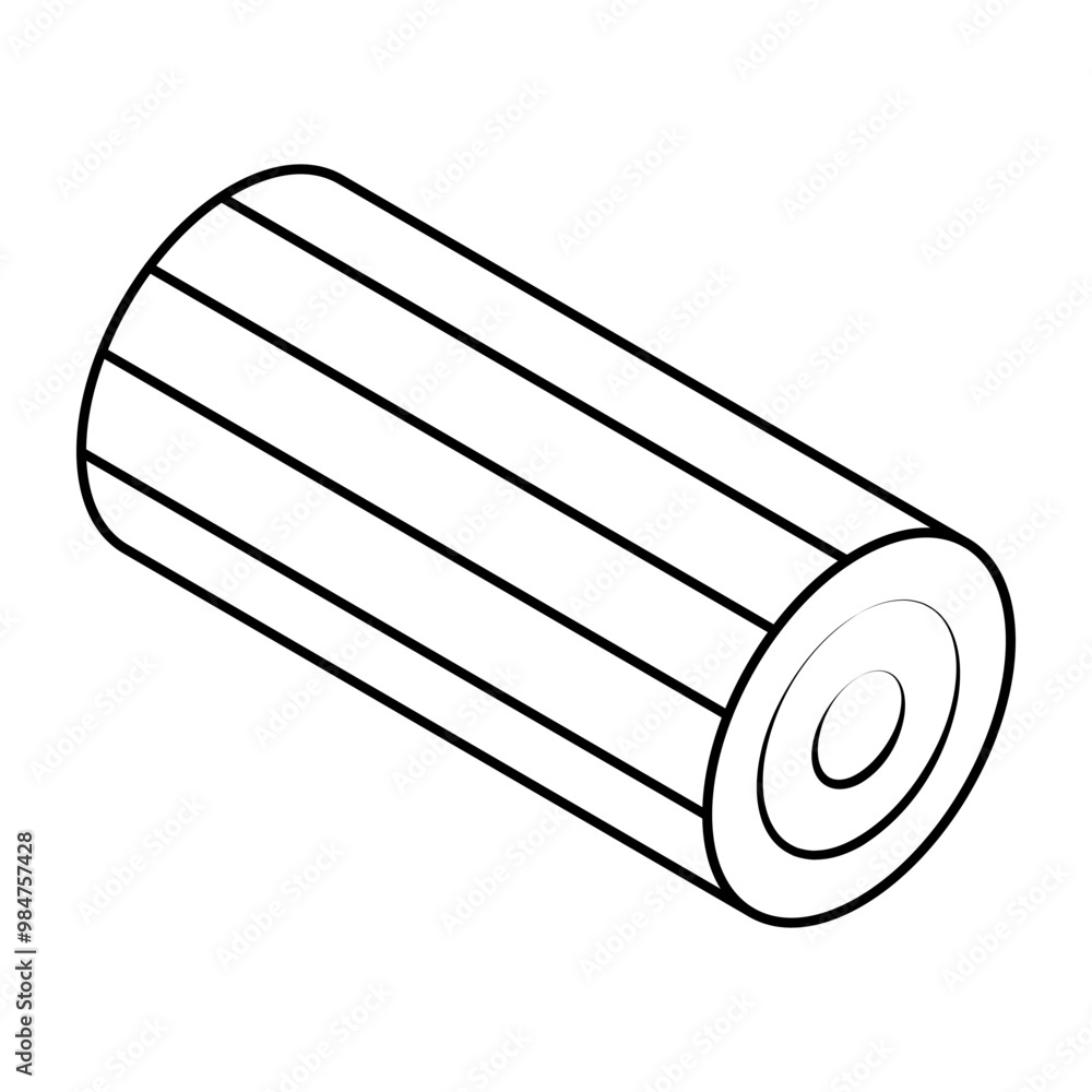 Unique design icon of wood log Unique design icon of wood log