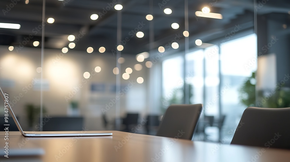 Blurred and defocused office background Perfect for use in business presentations this image offers a subtle backdrop with a professional environment Blurred and defocused office background Perfect for use in business presentations this image offers a subtle backdrop with a professional environment