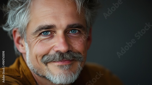 portrait of a man with beard