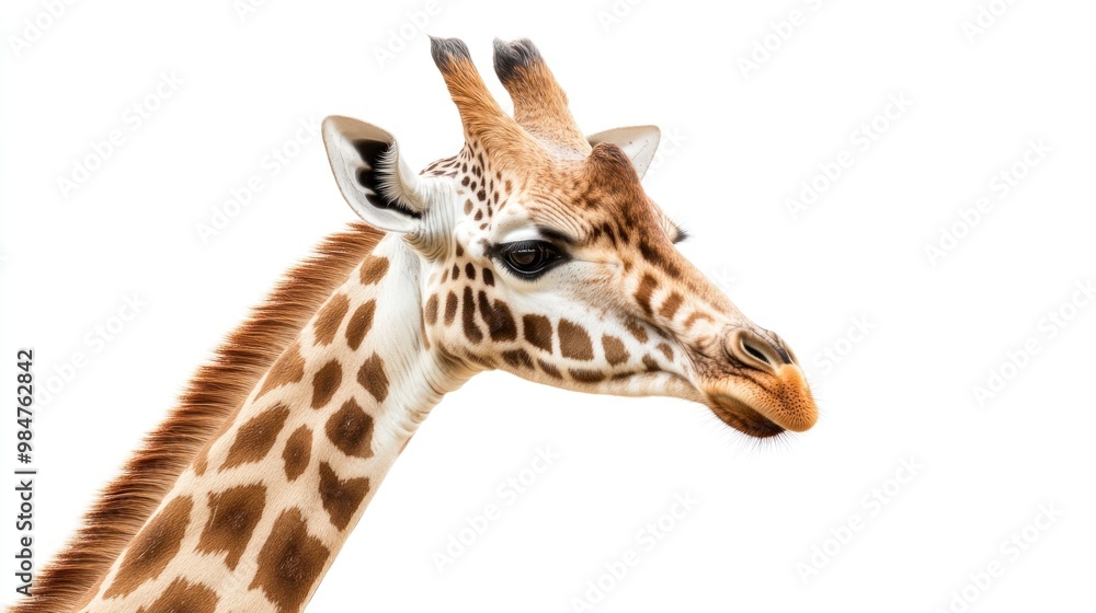 Fototapeta premium Giraffe Portrait Close-up