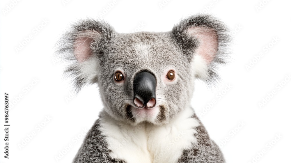 Close-up Portrait of a Koala Close-up Portrait of a Koala