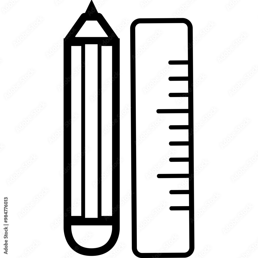 Single isolated icon with outline style icon on white background