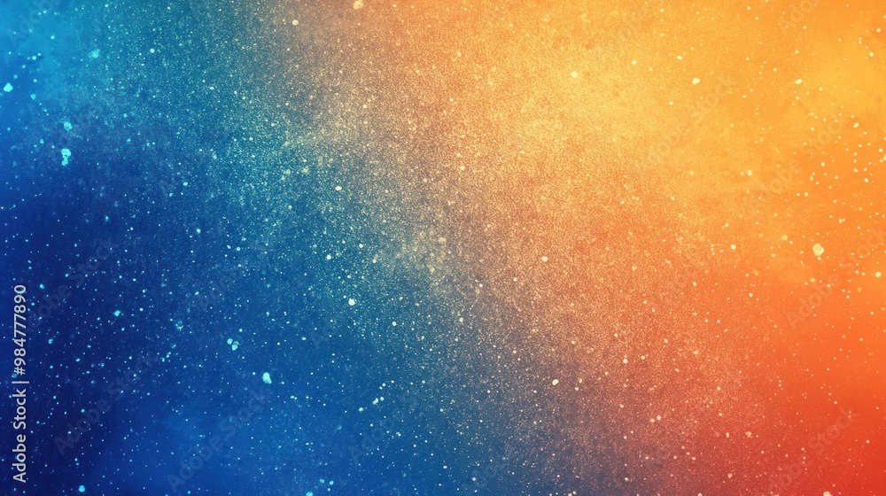 A vibrant gradient of blue to orange hues with scattered specks, creating a dreamy, artistic background. A vibrant gradient of blue to orange hues with scattered specks, creating a dreamy, artistic background.