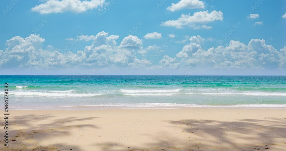 Phuket Thailand beach sea sand Landscape view of summer sea Phuket Thailand beach sea sand Landscape view of summer sea