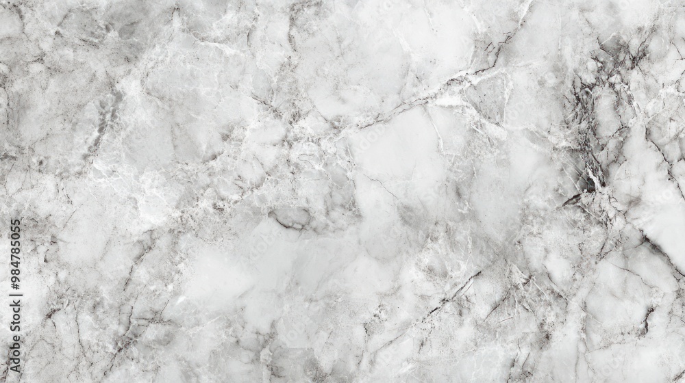 Fototapeta premium Elegant gray marble texture with intricate veining patterns and a polished finish.