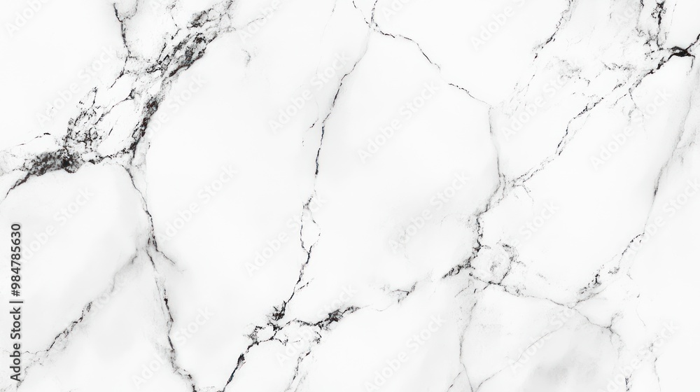 Elegant white marble texture with subtle black veining. Elegant white marble texture with subtle black veining.