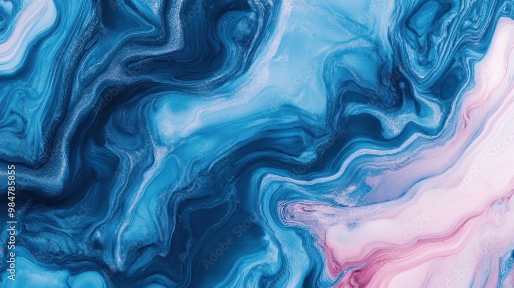 Stunning abstract design featuring swirling blue and pink hues, creating a sense of depth and movement. Stunning abstract design featuring swirling blue and pink hues, creating a sense of depth and movement.