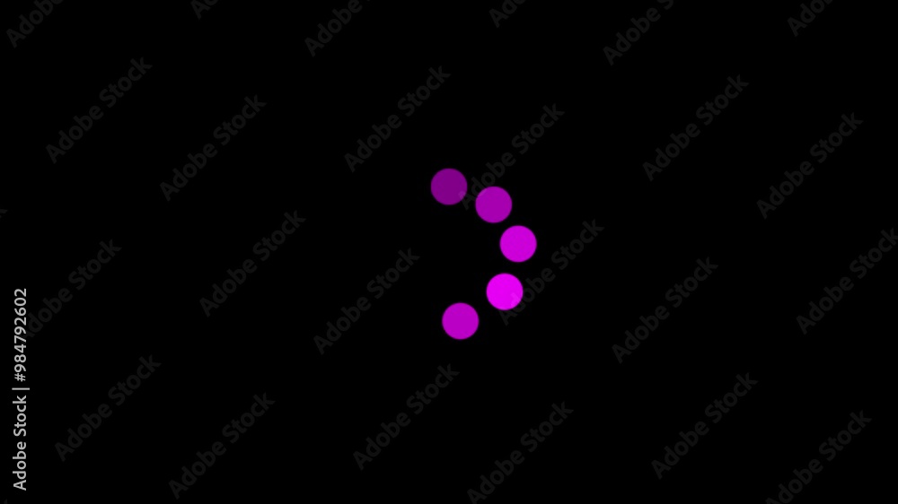 Loading circle icon animation on black background. 4K clip with alpha channel. Loading circle icon animation on black background. 4K clip with alpha channel.