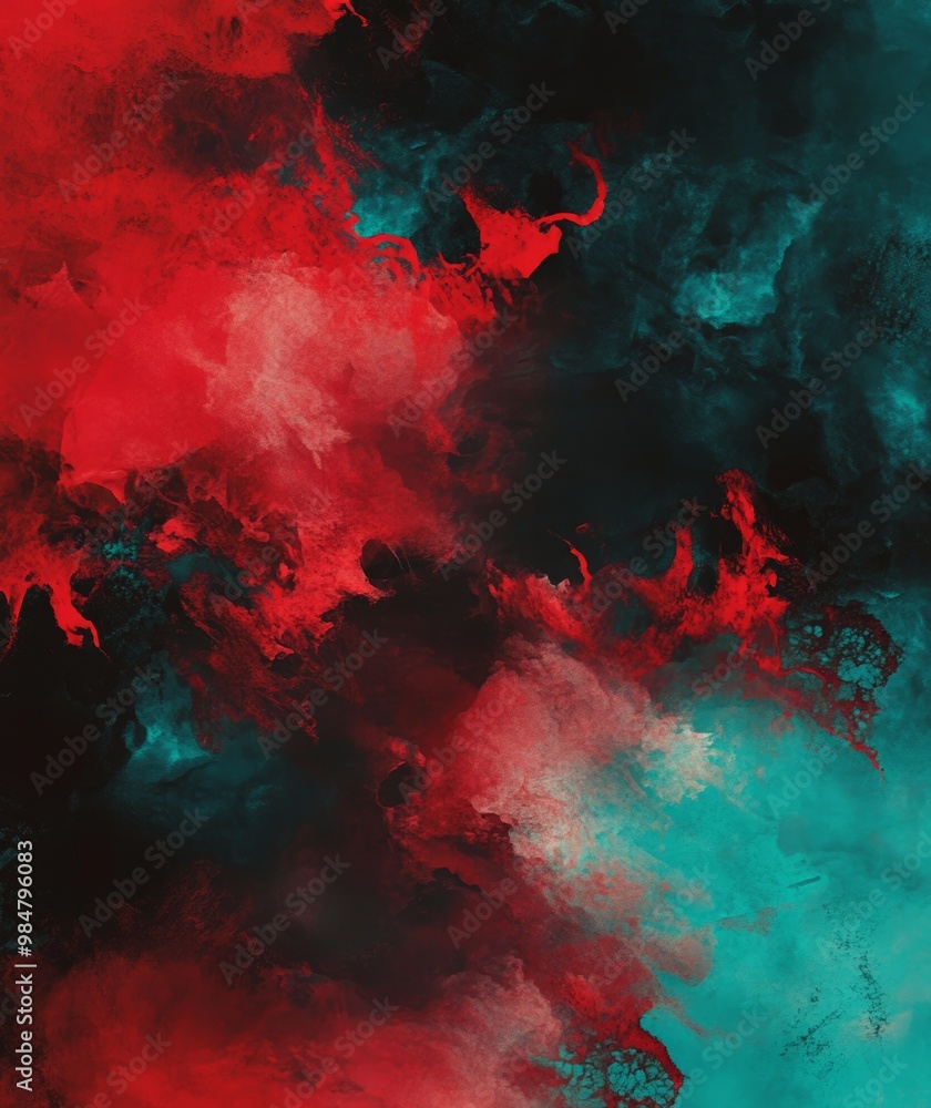 Fiery Explosion of Vibrant Colors and Surreal Fluid Dynamics Fiery Explosion of Vibrant Colors and Surreal Fluid Dynamics