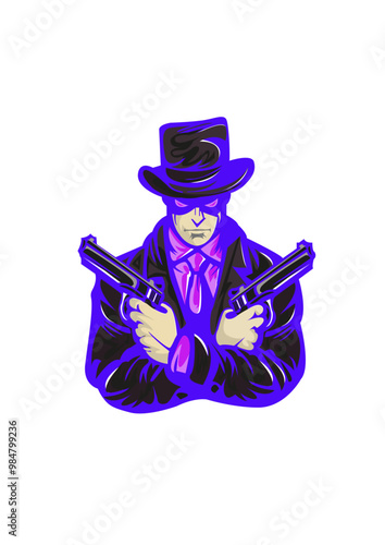mob boss blue