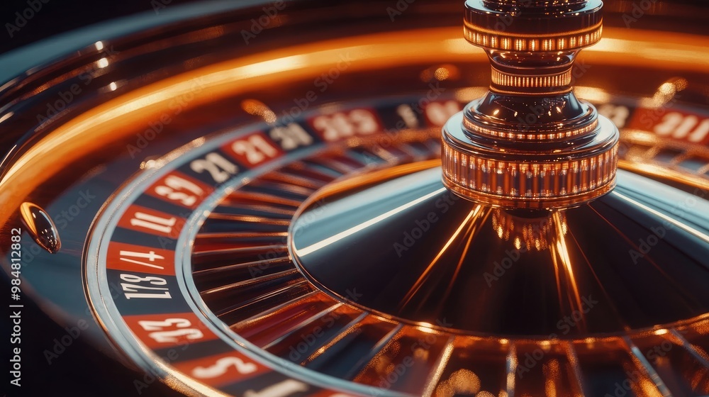 Abstract close-up of a roulette ball, showcasing its flawless surface and symbolic role in casino culture. Abstract close-up of a roulette ball, showcasing its flawless surface and symbolic role in casino culture.