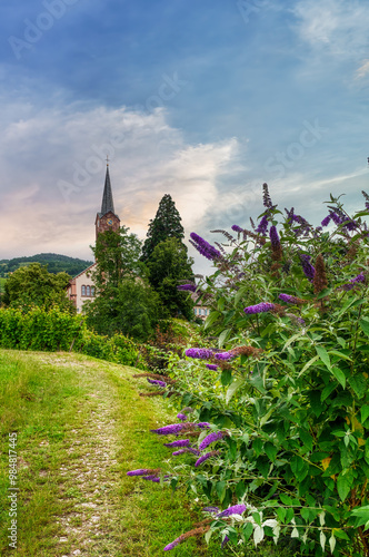 Sasbachwalden is a municipality in the district of Ortenau, Baden-Württemberg, Germany. It is located on the western slope of the Hornisgrinde mountain. photo