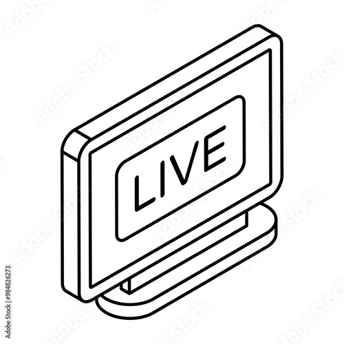 An icon design of online match 