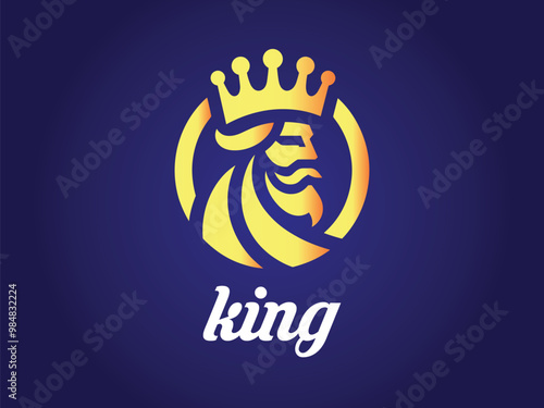 King Vector Illustration