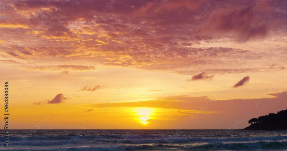 sunset on the beach sunset on the beach