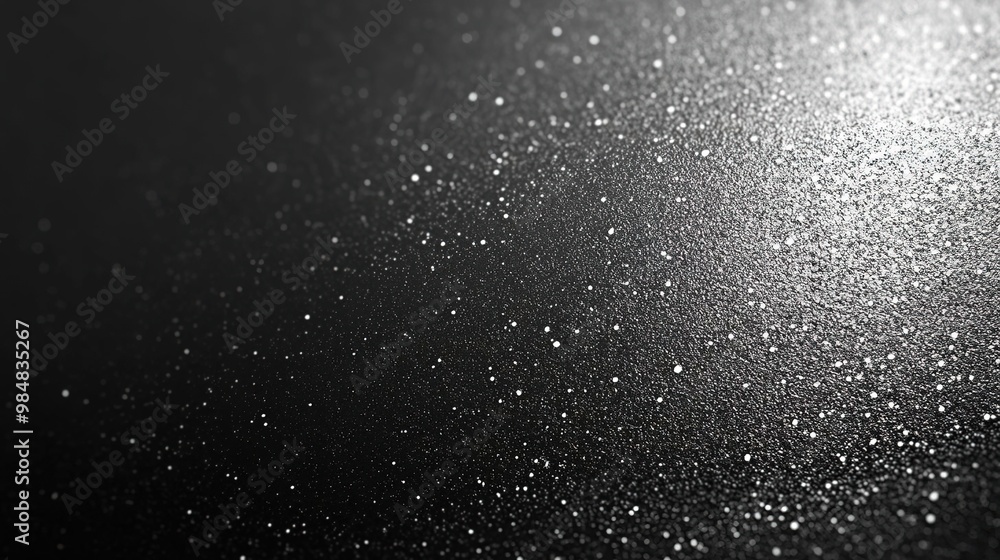 A close-up view of shimmering particles against a dark background, creating a mesmerizing glitter effect. A close-up view of shimmering particles against a dark background, creating a mesmerizing glitter effect.
