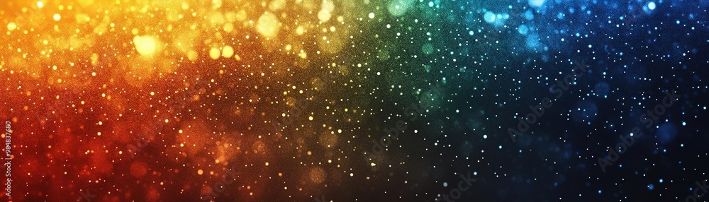 Vibrant rainbow abstract background with sparkling particles and a gradient of colors, perfect for artistic or festive designs. Vibrant rainbow abstract background with sparkling particles and a gradient of colors, perfect for artistic or festive designs.